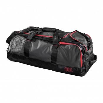 2016 Gill 95L Rolling Cargo Bag Dark Grey/Red Detail L067