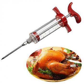 iDealhere(TM) Inyector Salsas con Jeringa la Aguja Capacidad 30ml