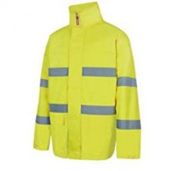 Parka Alta Visibilidad Amarillo Flúor Tallas Grandes Serie 306004