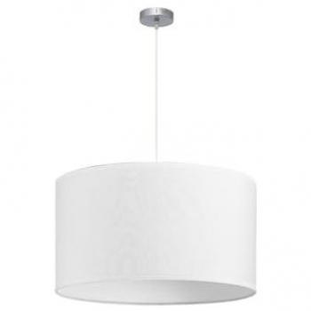 Lámpara Colgante Dori Niquel/Blanco 3 Luces Regx60x60 cm Sin Difusor
