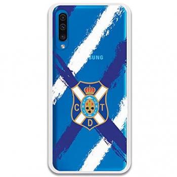 Funda Oficial Club Deportivo Tenerife Escudo Clear para Samsung Galaxy A50