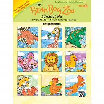 Libro de Piano The Bean Bag Zoo: Serie de Coleccionistas A con Solos Originales y Acompañamiento para Maestro