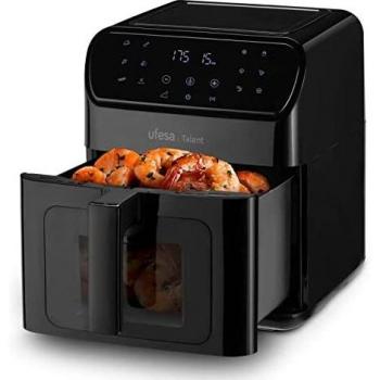Ufesa Talent Freidora de Aire sin Aceite Airfryer de 6.5L, 13 Programas, 1500W, Temporizador, Temperatura