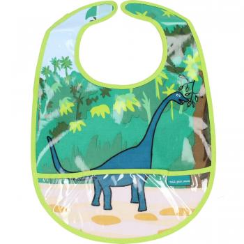 Babero Petit Jour Dinosaurio - Impermeable y Ajustable