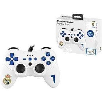 Mando controller para Nintendo Switch, con cable, Real Madrid