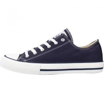 Zapatillas de lona Victoria Tribu con puntera de goma para niños y mujeres, modelo 106550V en color azul