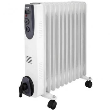 Radiador de Aceite KUNFT KOR1319 2500W, 11 elementos, bajo consumo