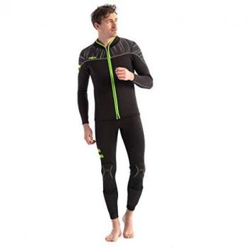 Traje de Neopreno Jobe Toronto Jet 2 mm para Hombre con Manga Larga y Cremallera Pectoral