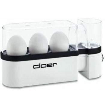 Cloer 6021 Hervidor de huevos, 300 W, 230 V, Blanco