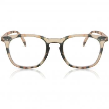 Gafas de lectura Izipizi E forma trapecio carey light, armazones para hombre en color tortoiseshell, lentes recetadas +3.00