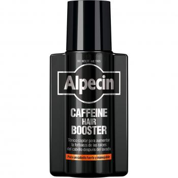 Alpecin - Tónico Booster Loción Anticaída 200 ml, Tónico capilar con cafeína, formulación específica para combatir la caída del cabello, estimula el crecimiento capilar, fortalece los folículos pilosos, adecuado