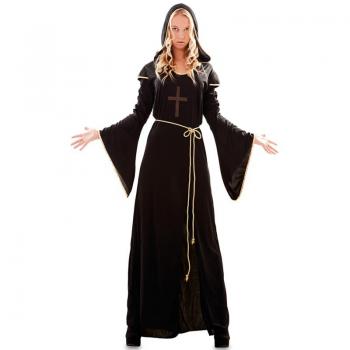 Disfraz de Monja negra para mujer