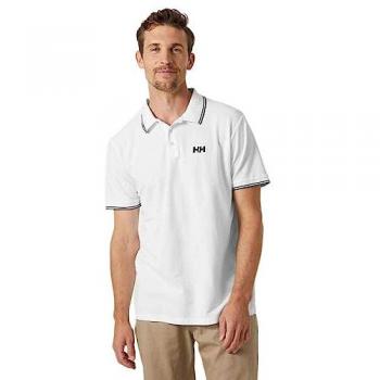 Polo de Manga Corta Helly Hansen Genova Blanco Talla S
