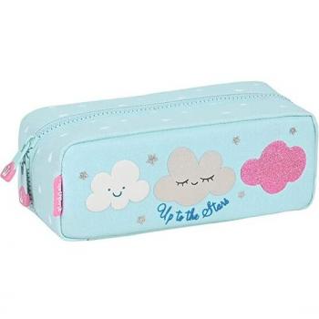 Portatodo con Fuelle Reciclable Glowlab Kids 'Nube' - Safta