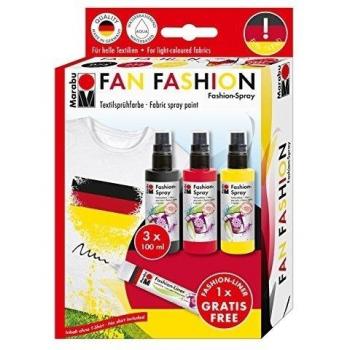 MARABU Fashion-spray trend-Set 3 x 100 ml del ventilador de la moda