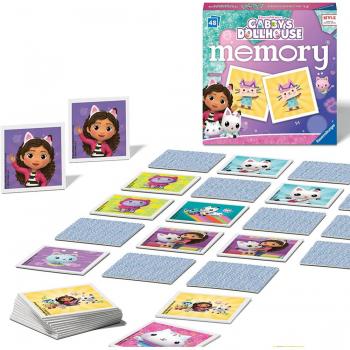 Mini juego educativo de memoria Gabby's Dollhouse