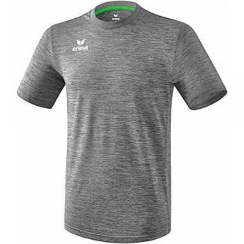 Erima Liga Unisex Short Sleeve Soccer Jersey - Gray - Size S