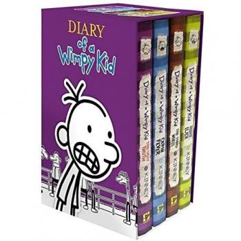 Diary of a Wimpy Kid Box of Books 5-8