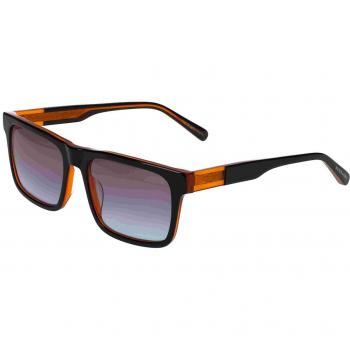 Scotch & Soda 8020 640 Anteojos de Sol para Hombre Negros con lentes de sol, tamaño 56