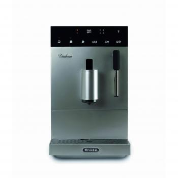 Cafetera Automática Ariete Diadema Silver 1350W 19 Bar, Espresso y Americano, Dispositivo Cappuccino, Display LED