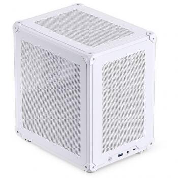 Caja Micro-ATX Jonsbo C6 Blanca con Conectividad USB-C y Paneles Extraíbles
