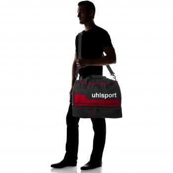 uhlsport Basic Line jugador funda, negro/rojo, M, 100424603