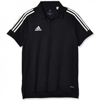 adidas Con20 Camiseta Polo, Hombre, Black/White, XS