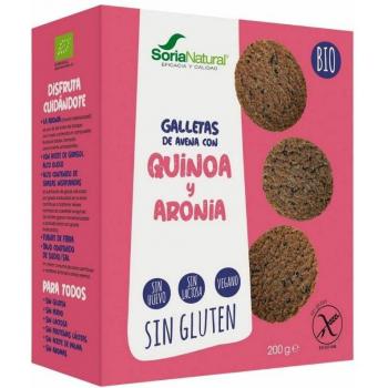 Galletas de Avena con Quinoa y Aronia Bio 200g Soria Natural