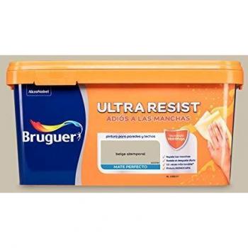 Bruguer ULTRA RESIST Pintura para paredes ultra lavable Beige Atemporal 4L