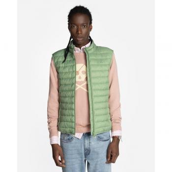 Chaleco de hombre Harper Icon verde guateado