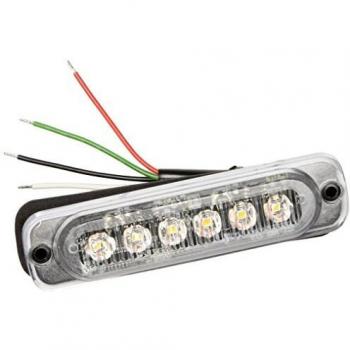 Lampa 72995 luz estroboscópica Plana ámbar homologada R65