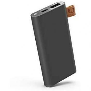 Fresh ‘n Rebel Powerbank 3000 mAh USB-C | Cargador portátil/Battería Externa – 2 Puertos USB-C y USB – Gris tormenta