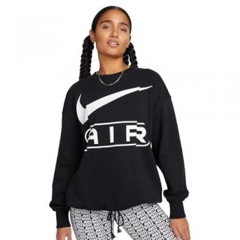 Nike Air Oversized Women's Crew Sweatshirt - Black - Size XS