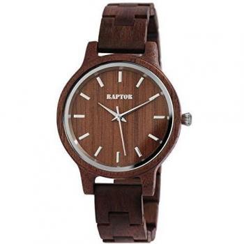 Reloj Raptor® de Madera para Mujer Embra con Movimiento de Cuarzo RA10187-005