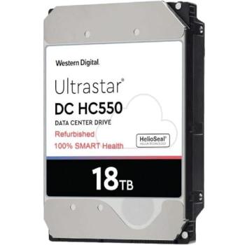 Western Digital Ultrastar DC HC550 18TB Internal SATA Hard Drive - 7200 RPM, 3.5