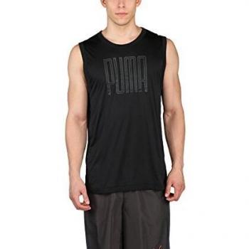Puma Training Sleeveless Top, Hombre, Negro, S