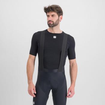 Camiseta Interior Técnica de Manga Corta Merino Layer Sportful Negra XL para Hombre