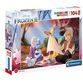 Puzzle Maxi Frozen II Super Color 104 Piezas Clementoni