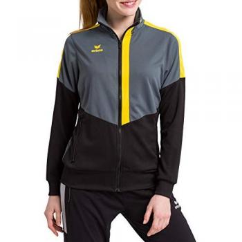 Erima Worker Squad Women's Jacket Slate Grey / Black / Yellow 36