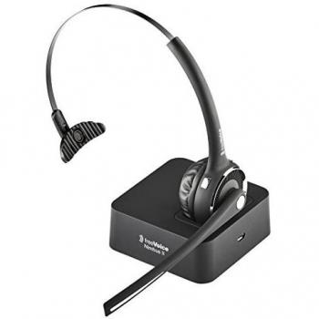 Auricular de Oficina FreeVoice Nimbus II Mono con Cancelación de Ruido, USB-A, Color Negro
