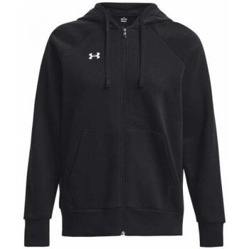 Under Armour Women's Rival Fleece Full Zip Hoodie - Size S - Black