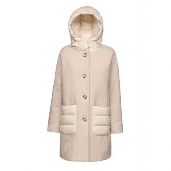 Geox Calithe Women's Long Fleece Coat