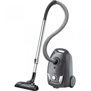 Electrolux EEG44IGM - Aspiradora con Saco Easygo, Hygiene Filter 12, 600 W, 3,5 litros, 80 decibelios, Gris
