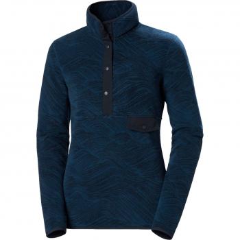 Helly Hansen Women's Maridalen Blue Fleece Pullover
