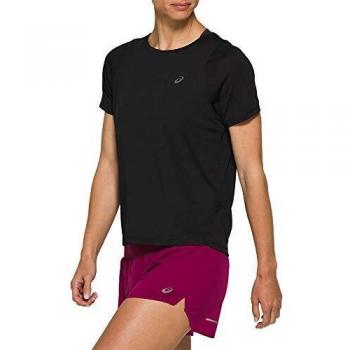 ASICS Tokyo SS Top Camiseta, Mujer, Performance Black, L