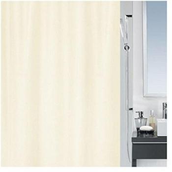Cortina de Ducha Spirella Primo de Poliéster 240x200 cm Beige