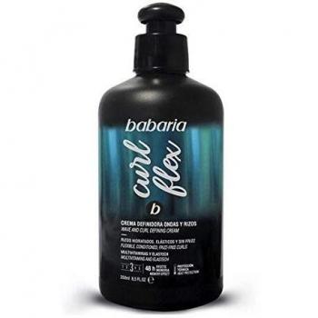 BABARIA B Curl Crema DEFINIDORA Ondas Y RIZOS 250ML Unisex Adulto, Negro, Único