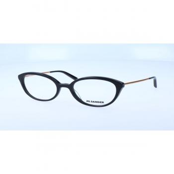 Jil Sander J 4007 A Armazones para Mujer Negros con lentes recetados de 52 mm