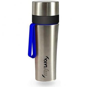 Botella Laica Personal de Acero Inoxidable 0.5 litros Azul