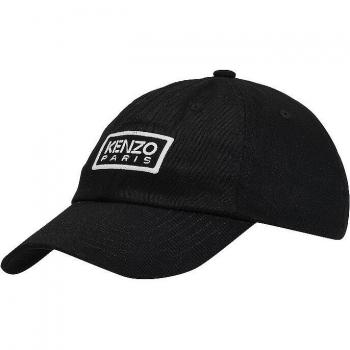 KENZO Black Tag Hat for Men - One Size